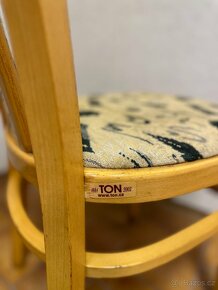 Židle THONET světlé, 7ks - 7