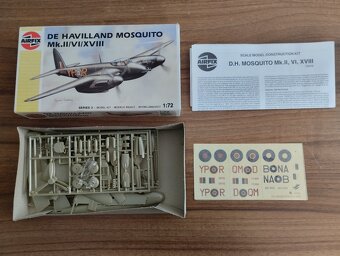 MATCHBOX,AIRFIX,FROG ,modely letadel plastové - 7