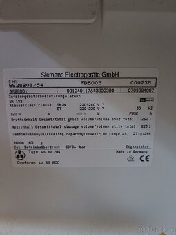 Mrazák Siemens - 7