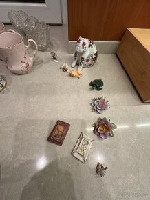 Porcelánové figurky sklenice - 7