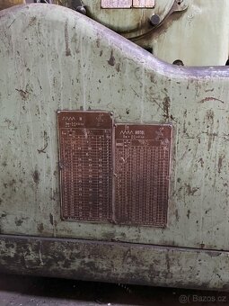 Soustruh ŠKODA SRM 125x6000 - 7