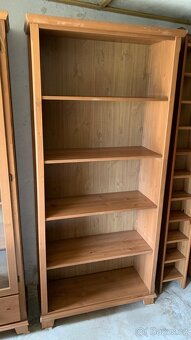 Ikea knihovna masiv - Markor Leksvik Hemnes antik - 7