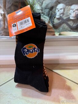 PONOŽKY 3 PÁRY FANTA/SPRITE N.O.V.É. - 7