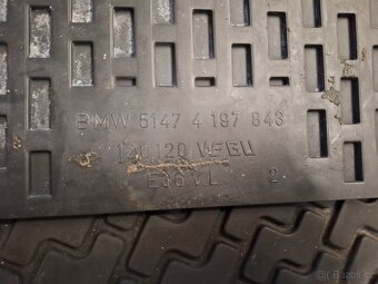 Bmw e36 gumove koberecky original - 7