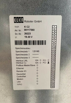 Průmyslový robot KUKA KR210 s řídicí jednotkou KRC2, rok výr - 7