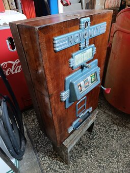 Starý výherní automat NOVAMAT 1952, art Deco, funkční - 7