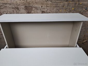 Ikea komoda Malm bílá 3 zásuvky - 7