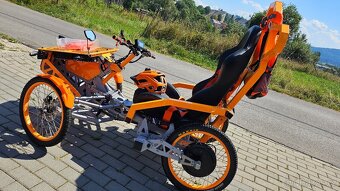 Terénny vozik 2x 1500W 40km/h dojazd 50km aj pre vozičkárov - 7