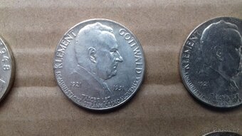 Stříbrné pamětní výroční mince 100 Kčs Stalin Gottwald Únor - 7