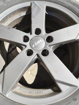 Alu kola RIAL + zimní pneu 225/55 R17 Continental - 7