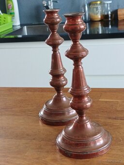 POMĚDĚNÉ PÁROVÉ SVÍCNY - 7