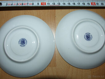 5x talířek raritní vzor, porcelánka Nová role ČSSR + další - 7