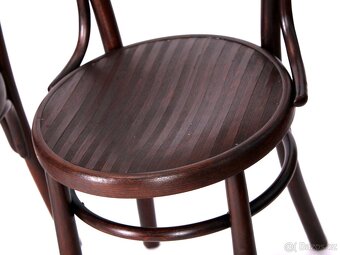 Prvorepublikové židle MIX, Thonet, Fischel, Mundus, 8 ks - 7