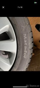 alu sada Opel, rozteč 5x115, pneu 225/50/17”XL - 7