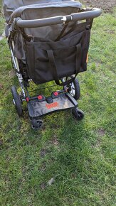 Kočárek Easywalker QTRO Plus Base Platinum + korbička - 7