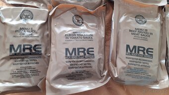 MRE / BDP - US Army - dlouhá doba spotřeby 12/2027 - 7