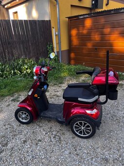 Elektrický čtyřkolový seniorský vozík - 7