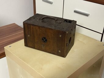 Vzácný historický fotoaparát - Dr. Krügener (nálezový stav) - 7