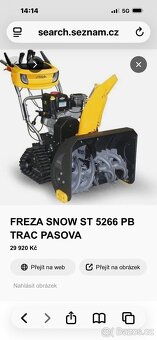 Sněhová fréza Stiga ST 5266 PB TRAC - 7