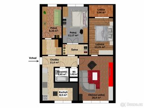 Prodej byt 4+1, Nový Jičín, Jičínská nebo výměna za byt 2+1 - 7