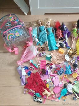 Panenky Barbie my little pony lol suprice disney a doplňky - 7