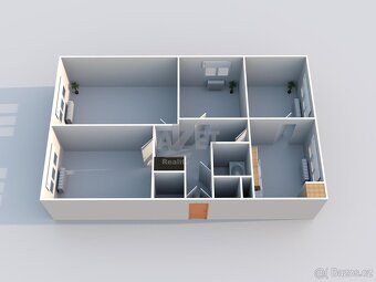 Prodej, byt 4+1, 75 m2, Ostrava - Hrabůvka, ul. Krakovská - 7