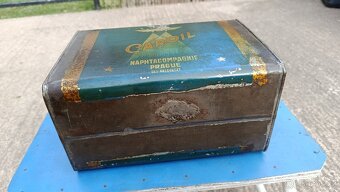 CAROIL- předválečná plechovka po oleji - 7