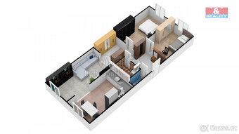 Pronájem bytu 3+1, 73 m², Kladno - 7