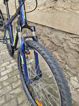 AUTHOR Outset 26 2021-22 vel.17" modrá/limeta MTB XC 26"ko - 7