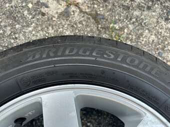 Alu kola R14 5x100 VW,Škoda + letní pneu 165/65/14 - 7