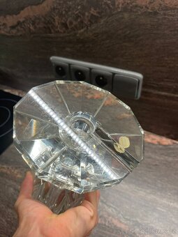 Skleněný podstavec asi pod lampu - Bohemia krystal - 7