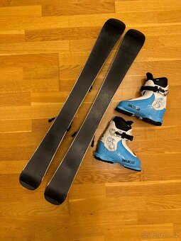 Dětské carvingové lyže Elan Maxx 90 + přeskáče Dallbelo CX - 7