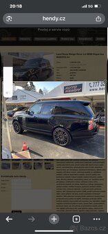 Prodám Land Rover Range Rover 4,4TDV8 Vogue - 7