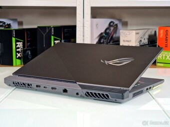 Herní notebook ASUS ROG STRIX | RYZEN 5800 | RTX 3060 | RGB - 7