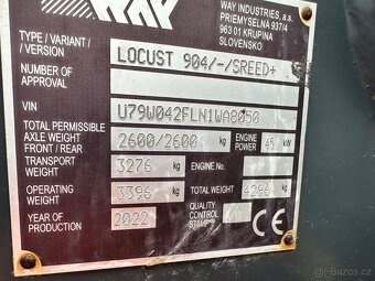 nakladač LOCUST 904 speed+ - 7