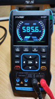 Osciloskop/multimetr/generátor FNIRSI 2C23T NOVÝ - 7