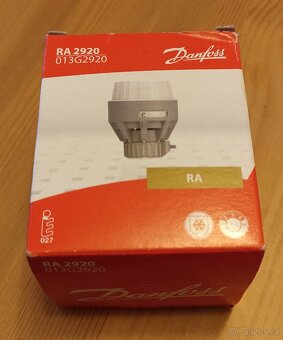 Nová termostatická hlavice Danfoss RA 2920 - 7
