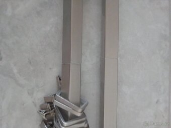2x Kovová garnýž Quadro - 305 + 357 cm - 7