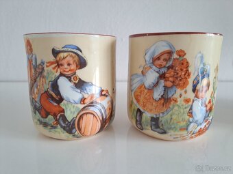 Sada porcelánových hrnků A. L. Salač (6 ks) - 7