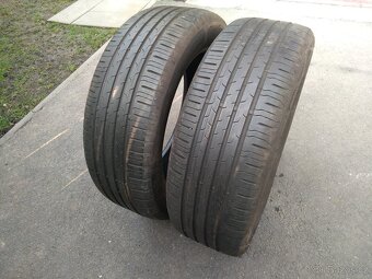 Prodám 2 letní gumy Continental 205/55 R17 - 7