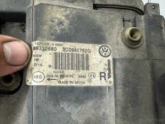 Přední světla bixenony Volkswagen Passat B6 kompletní set - 7