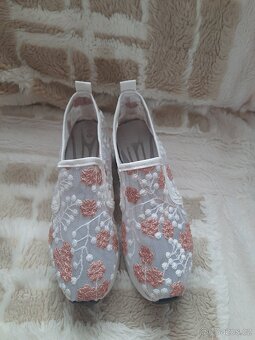 Krajkové espadrilky NOVE - 7