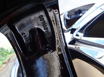 Alu disky černé Mercedes 18", 5x112, ET 43, šíře 8J - 7