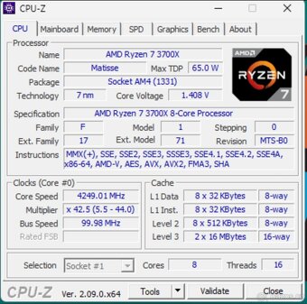 Herní PC | AMD Ryzen 7 3700x | RTX 3070 8GB | DDR4 32 GB - 7