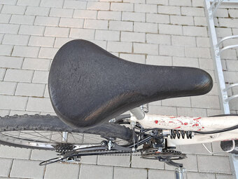 Horské kolo Engine Alpena, stojan na kolo a cyklo helma - 7