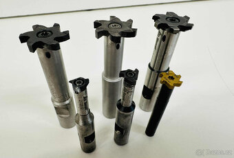 Frézy tvarové-plátkové pro drážky - T - 7