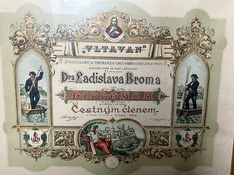 Diplom – obraz VLTAVAN. - 7