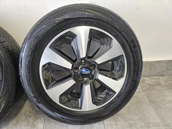 ‼️Alu disky SUBARU 17" +☀️letné pneu 225/60 R17 + TPMS - 7