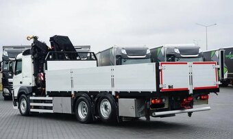 Volvo FM500 - 6x2 - Valník + HR-HIAB X-HIPRO 232 – EURO 6 - 7