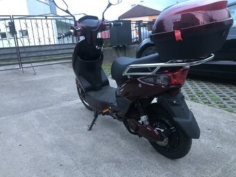 Elektroskútr Racceway E-Fichtl 80 km/h, Nejlepší tuning 5,2 - 7